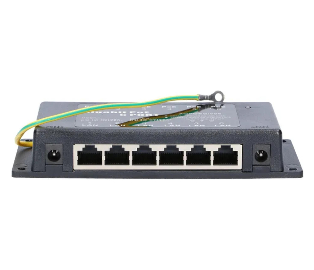 ExtraLink 6 Portowy Gigabit PoE Injector 6x 1000Mb/s RJ45 - 1541570 - zdjęcie 5